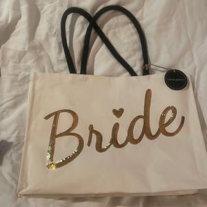 Cynthia Rowley reusable Bride tote bag